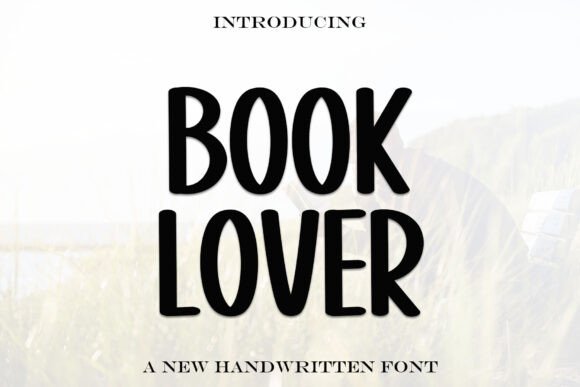 Book Lover: A Handwritten Typeface for Cozy Brand Identity