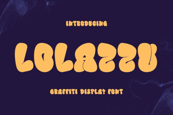 Bring Your Shop to Life with the Lolazzu Bubble Typeface