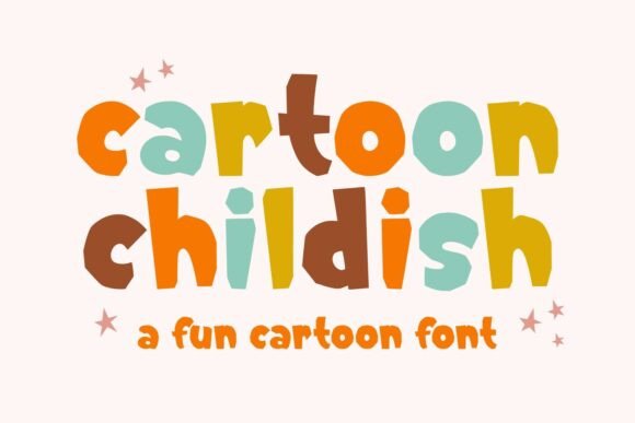 Bringing Playful Energy to Your Shop with Cartoon Childish Typeface