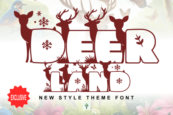 Deer Land: The Display Font That Elevates Your Brand Identity