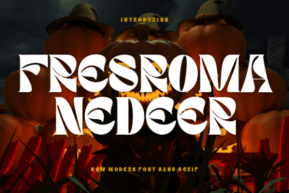 Fresroma Nedeer: The Display Typeface That Elevates Your Brand Identity