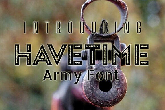 Havetime: The Display Font That Elevates Your Campaign Visuals