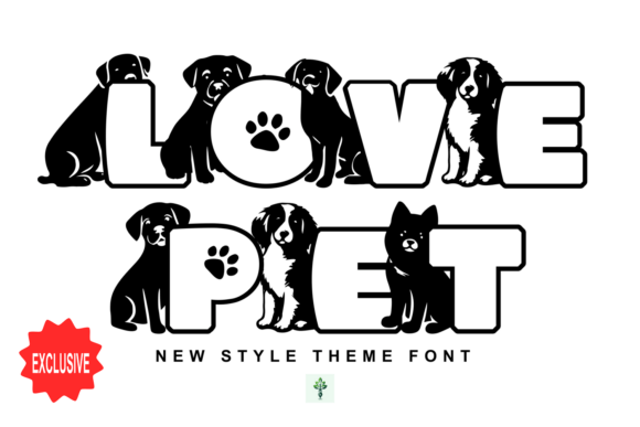 Love Pet: A Playful Display Font for Modern Web Design