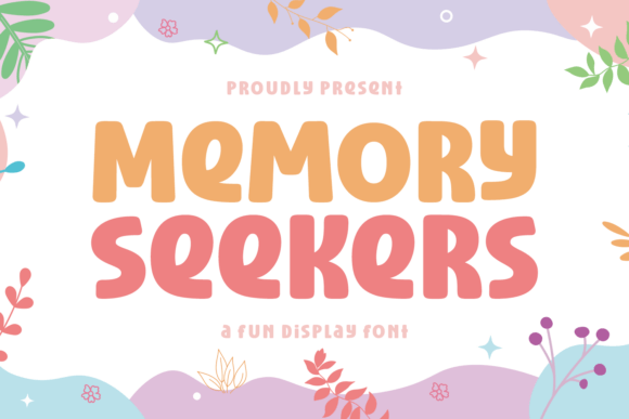Memory Seekers: A Retro Display Typeface for Modern Web Design