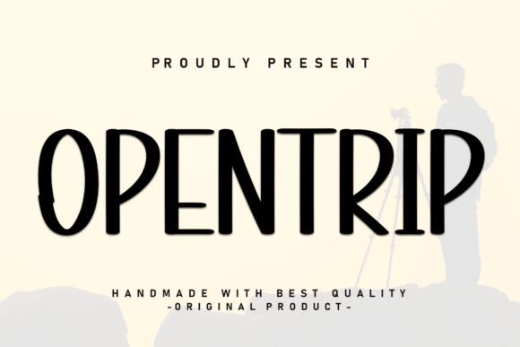 Opentrip: The Bold Typeface for Scroll-Stopping Campaigns