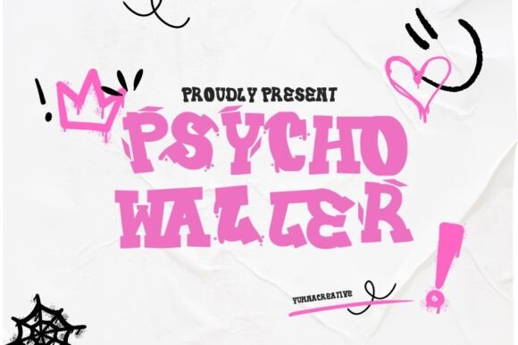 Psycho Waller: A Designer's Verdict on This Bold Display Typeface