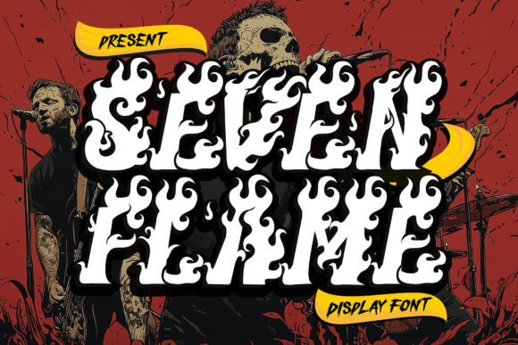 Seven Flame: The Display Typeface That Ignites Editorial Design