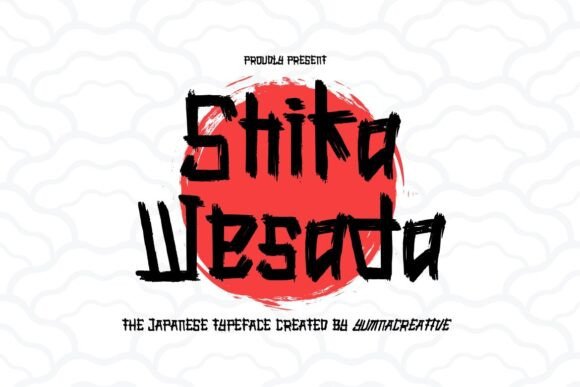 Shika Wesada: The Premium Display Font for Modern Campaigns