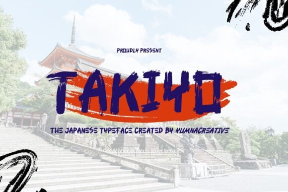 Takiyo: A Display Typeface for Modern Web Design