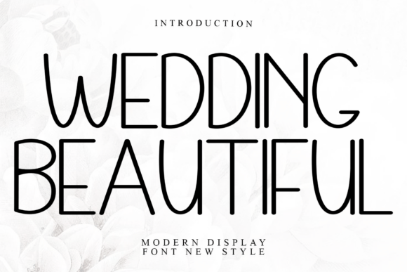Wedding Beautiful: The Display Typeface for Modern Web Design