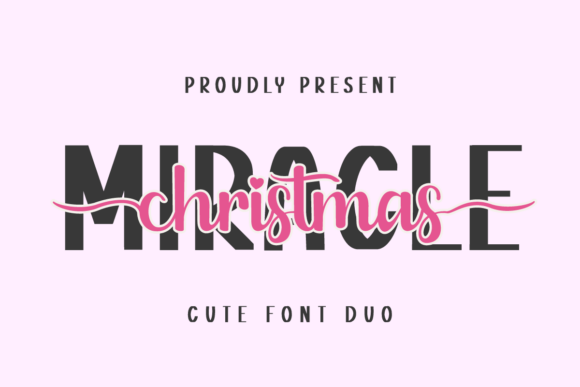Why Miracle Christmas Duo Elevates Your Editorial Design