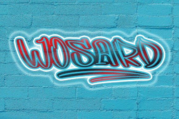 Wosard: The Bold Graffiti Typeface for High-Impact Campaigns
